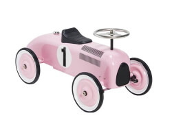 mini speeders gåbil racer - rosa